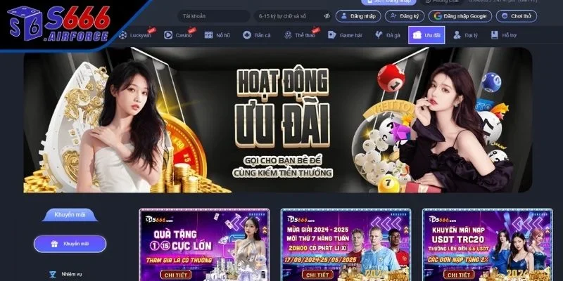 Tổng quan về khuyến mãi nạp đầu s666 nhận ngay phần thưởng